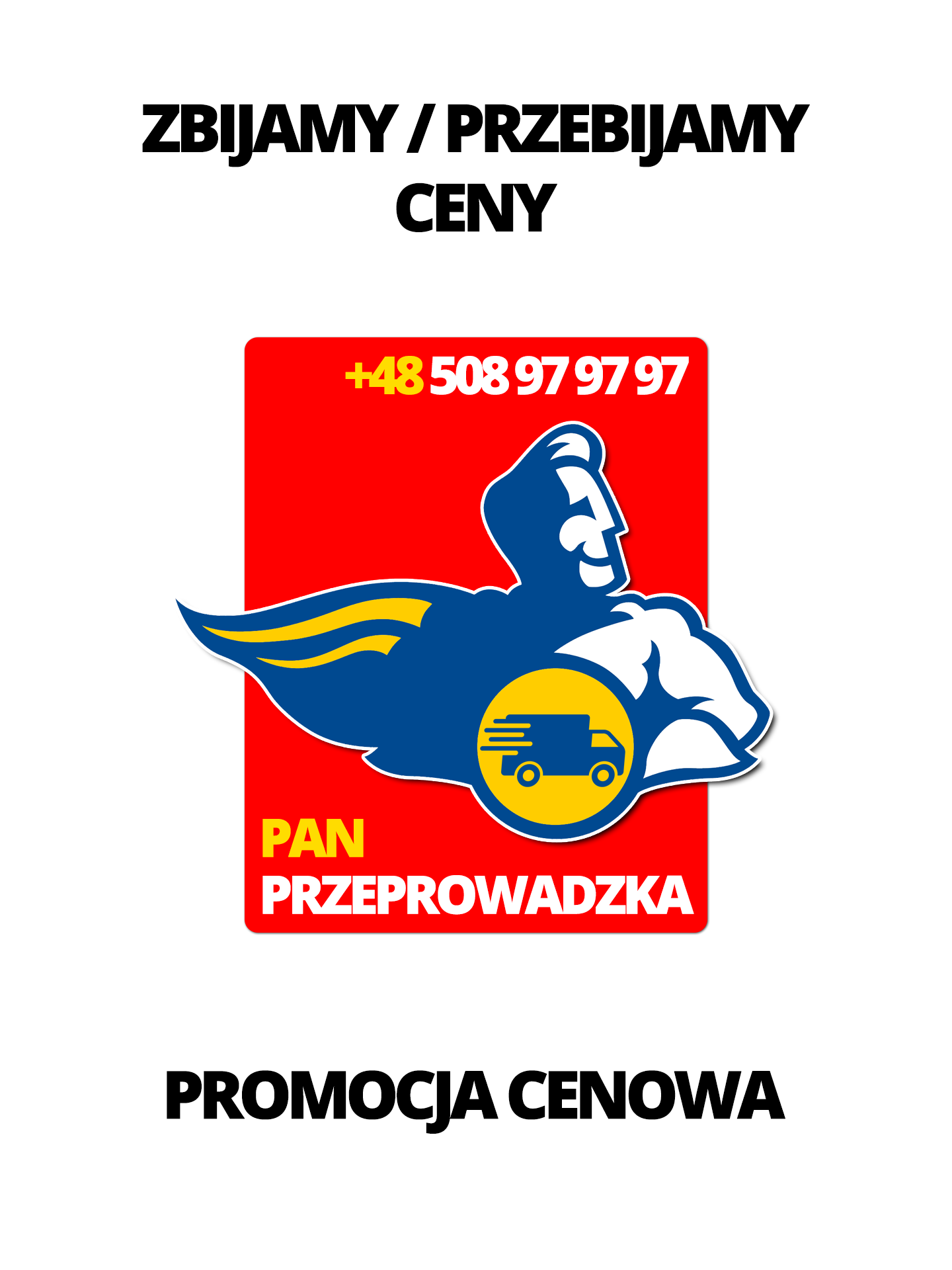 Promocja Zbijamy - przebijamy od Pana Przeprowadzki